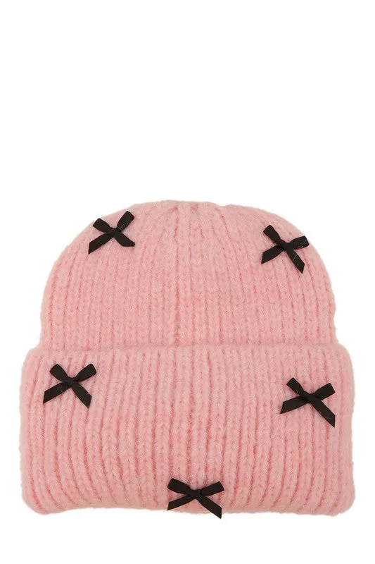 Heads Up-  Bow Beanie
