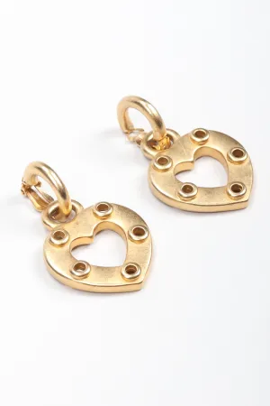 Heart Lock Earrings