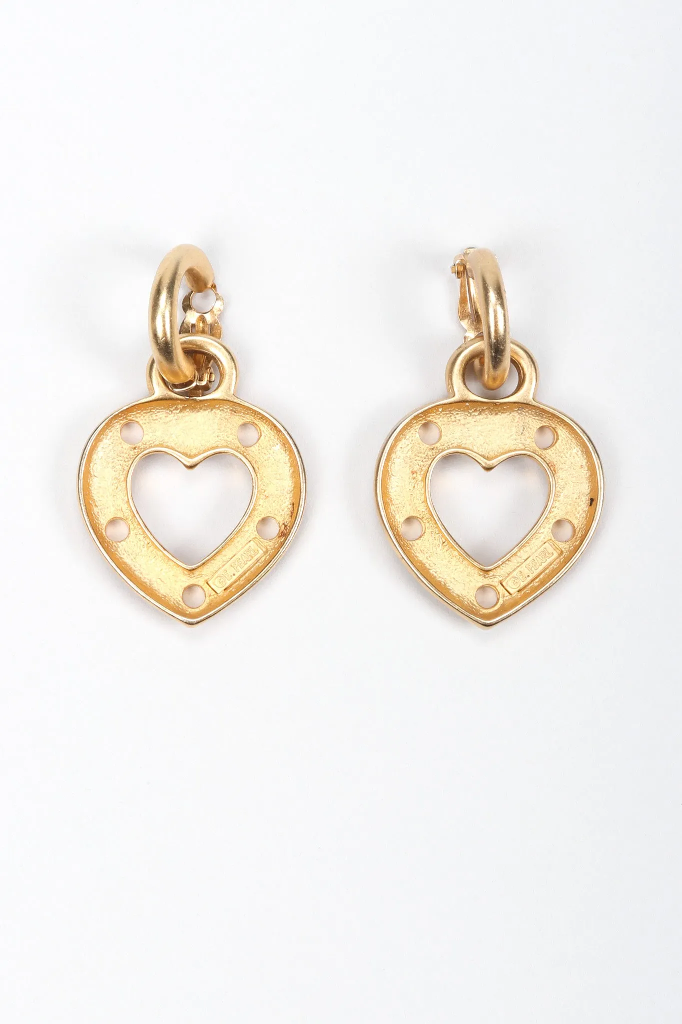 Heart Lock Earrings