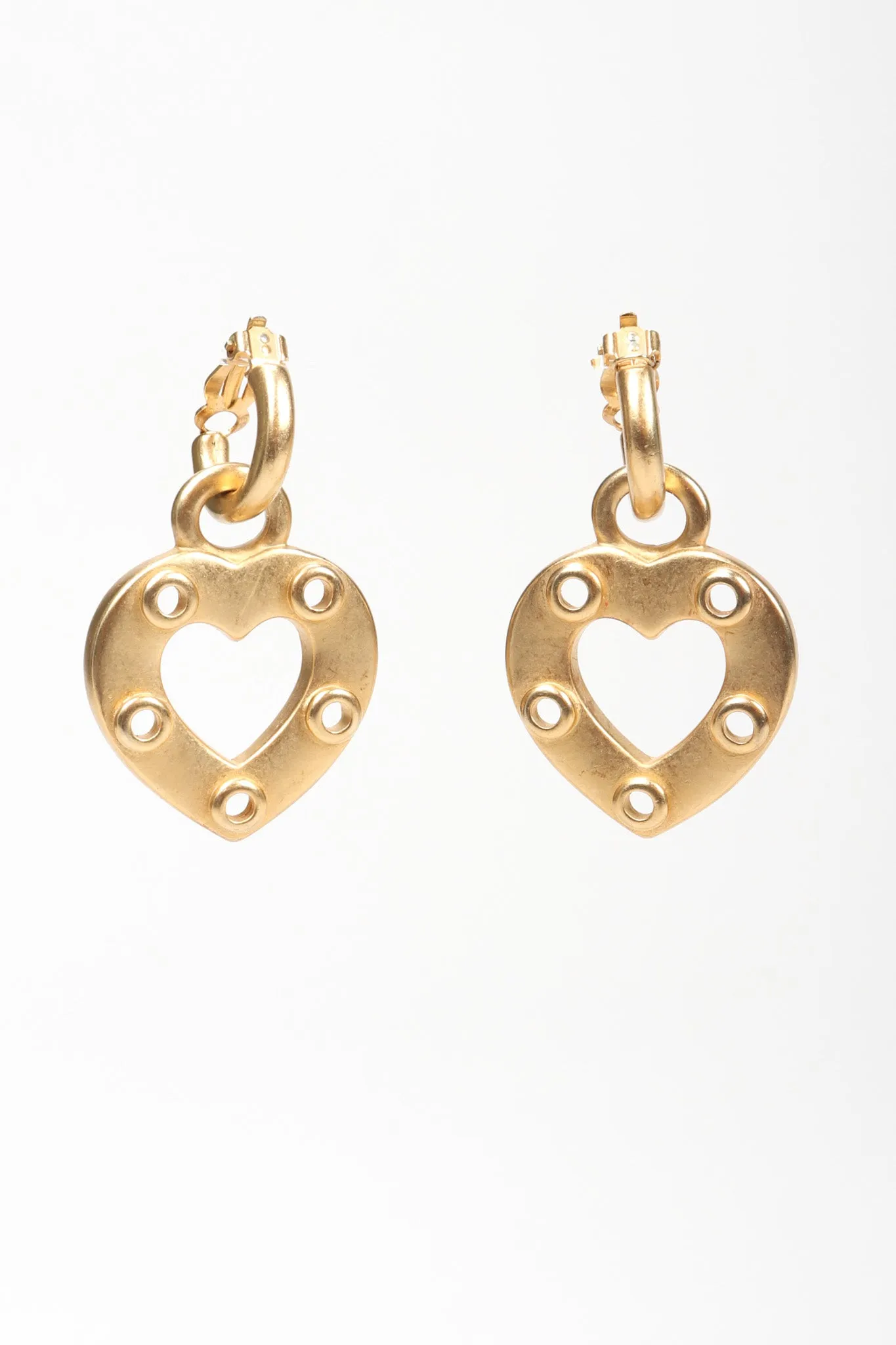 Heart Lock Earrings