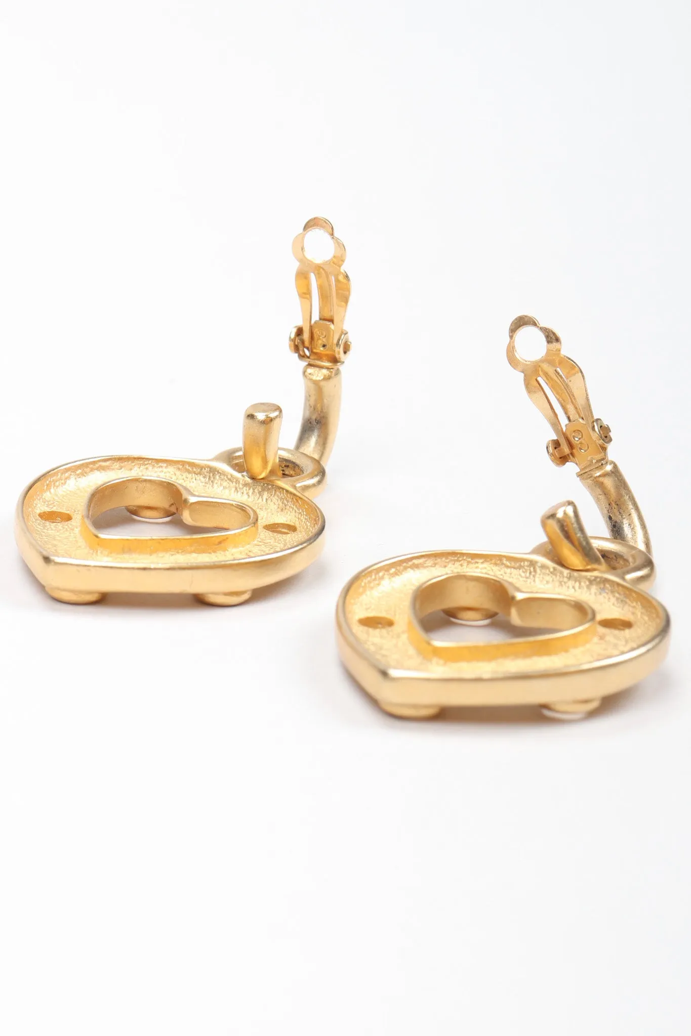 Heart Lock Earrings