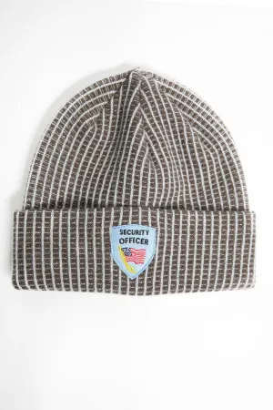 I.S.M. 'Security Officer' Grey Cashmere Beanie