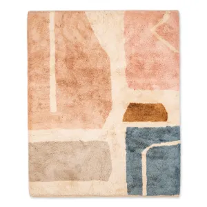 Joyful Horizon - Luxury Shag Moroccan Rug