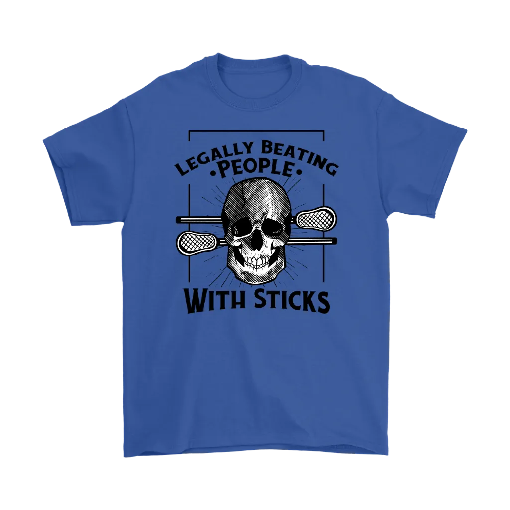 Lacrosse T-shirt, Funny Lacrosse T-shirt, Gift for Lacrosse Player, Funny Lacrosse Shirt
