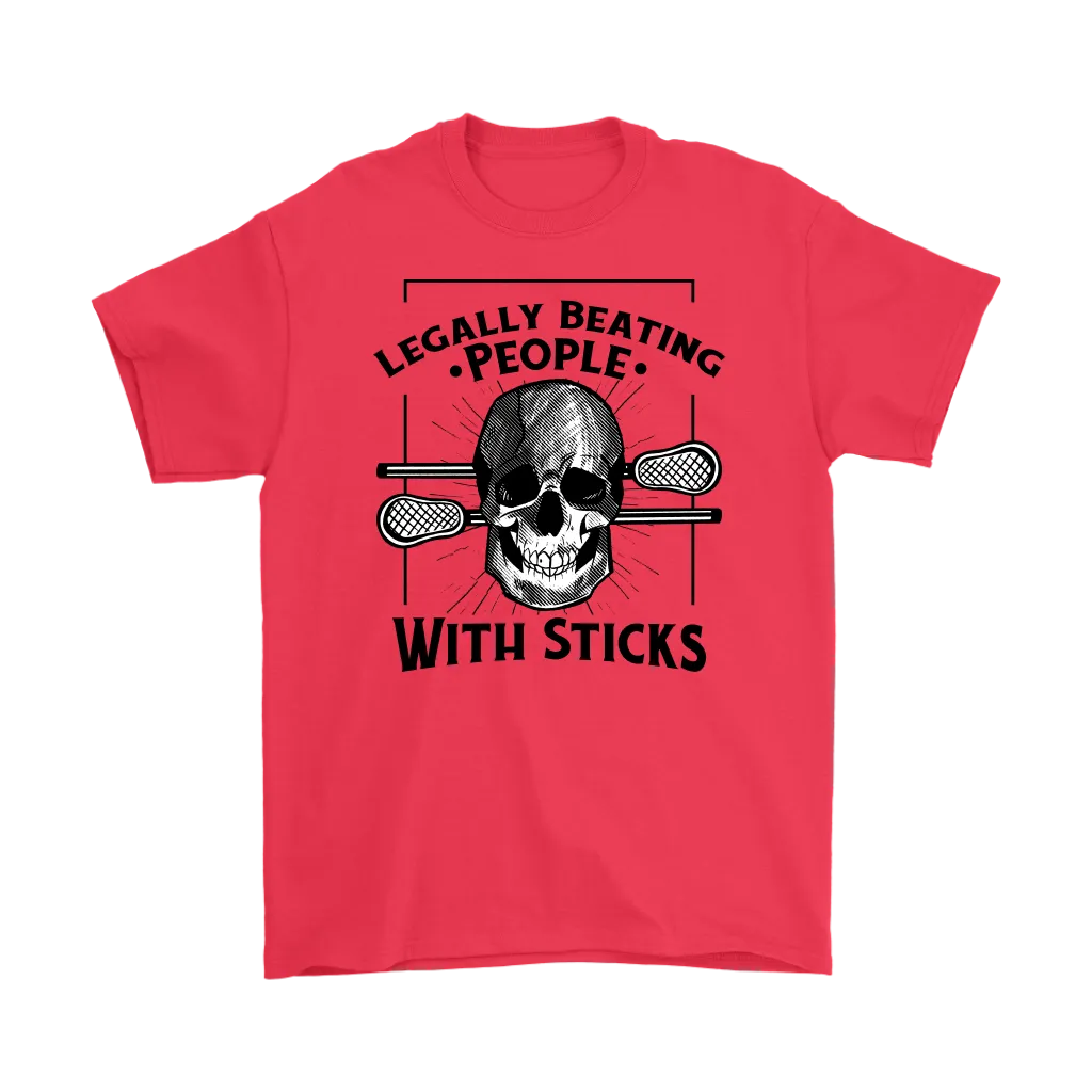 Lacrosse T-shirt, Funny Lacrosse T-shirt, Gift for Lacrosse Player, Funny Lacrosse Shirt