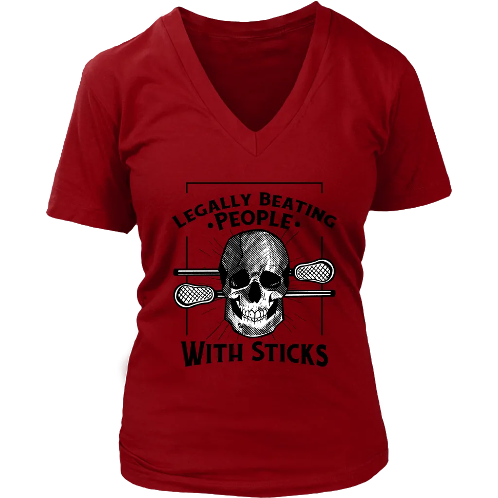 Lacrosse T-shirt, Funny Lacrosse T-shirt, Gift for Lacrosse Player, Funny Lacrosse Shirt