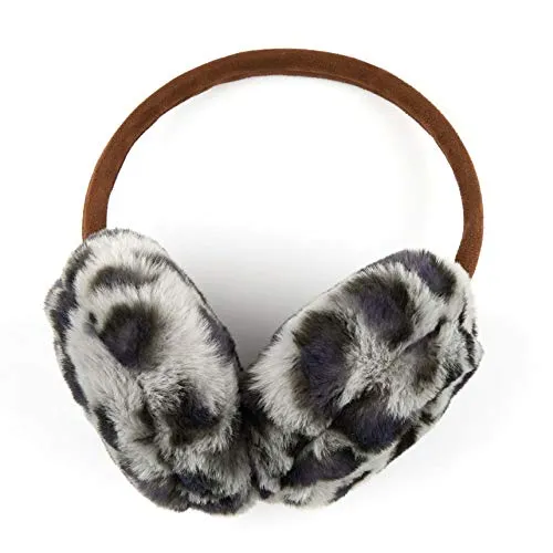 Leopard Print Earmuffs by Funky Junque