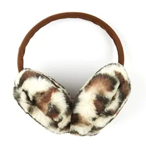 Leopard Print Earmuffs by Funky Junque