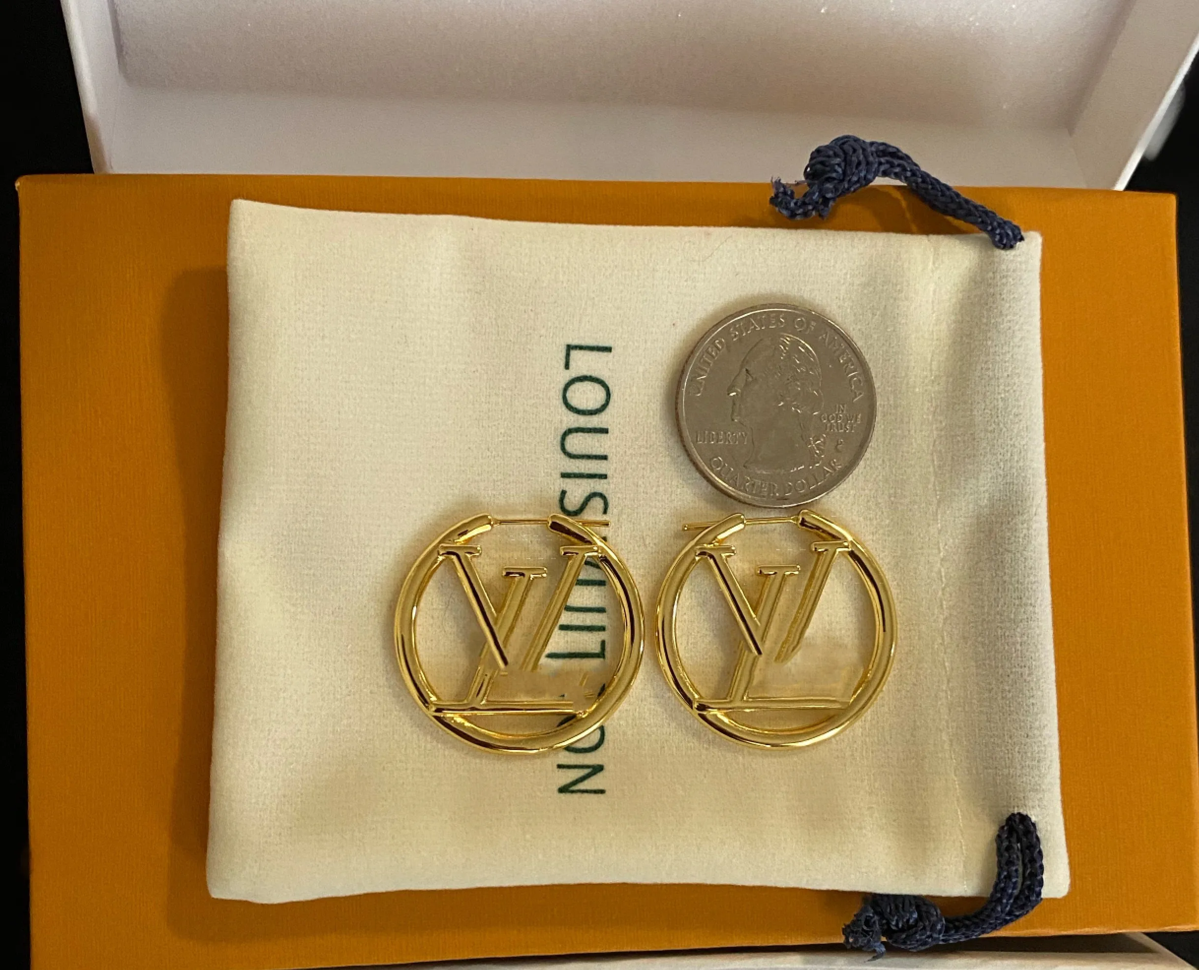 Luxury Gold Hoop Earrings