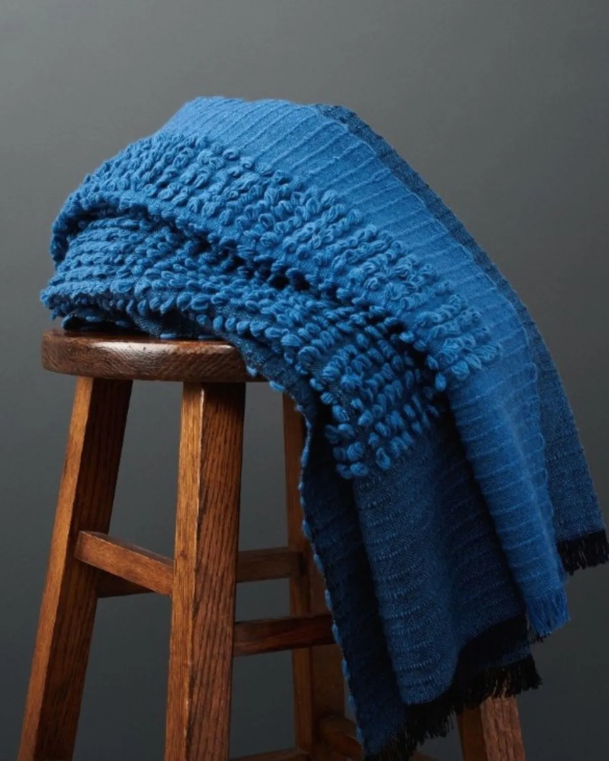 Macaroon Midnight Merino Throw