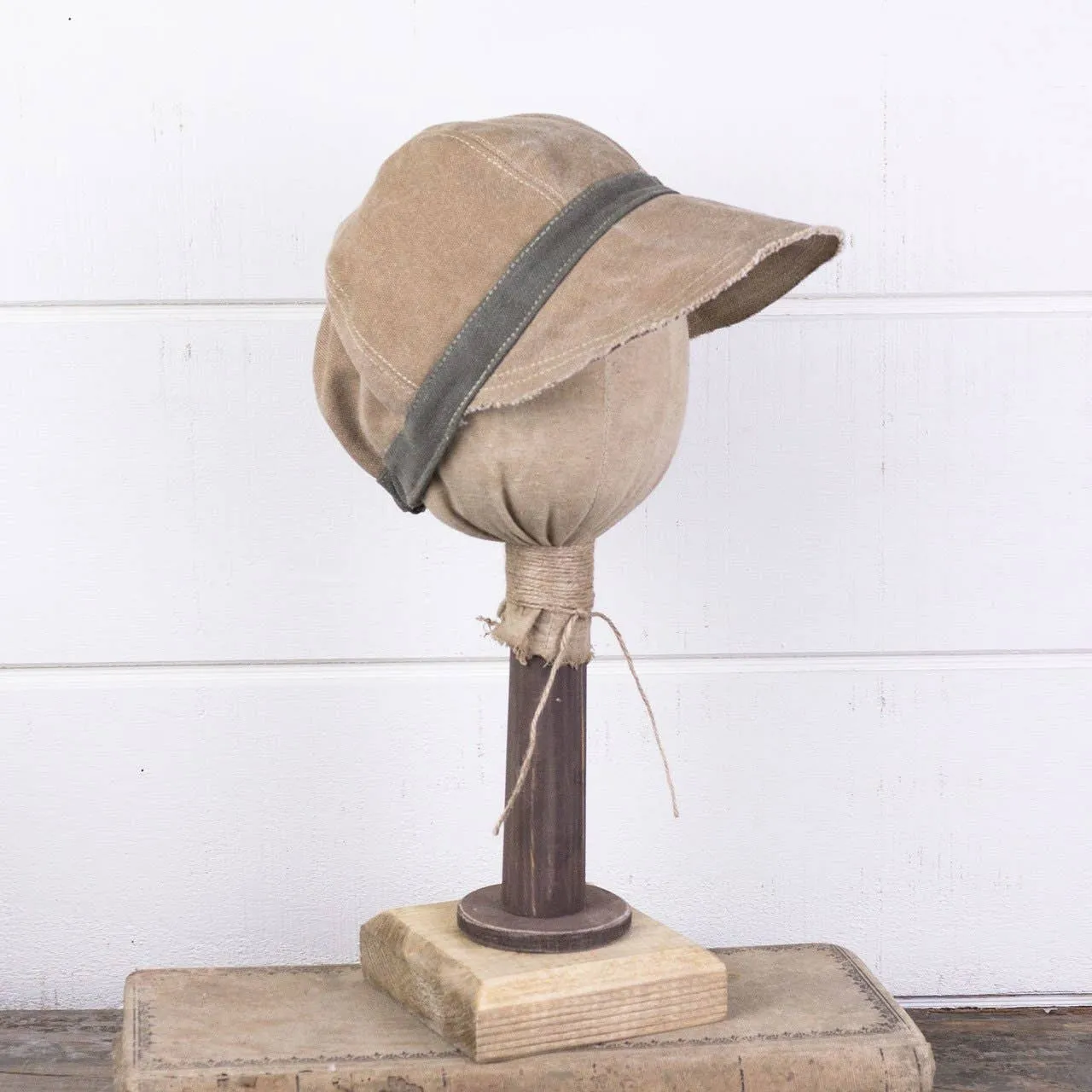 Maya - Canvas Newsboy Hat