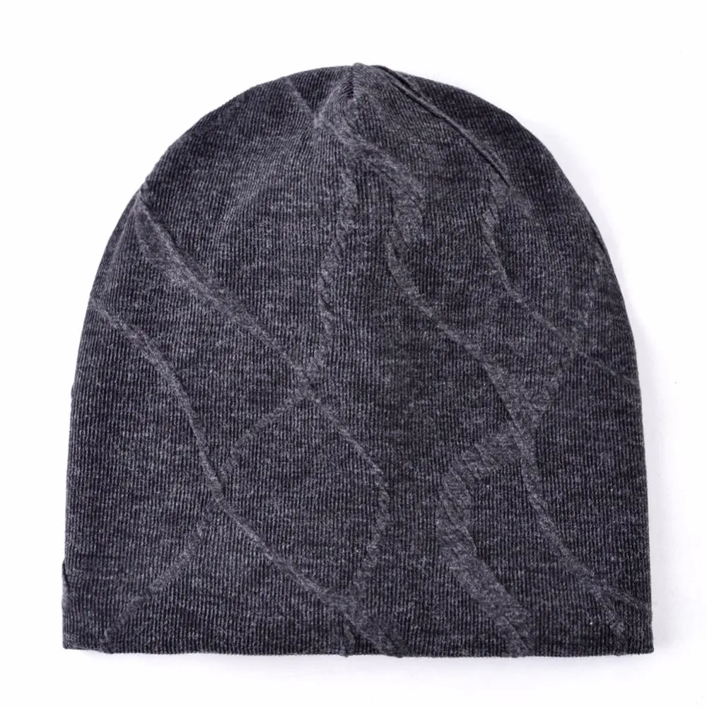 Men's Fashion Beanie Hat - Blue,Red,Black