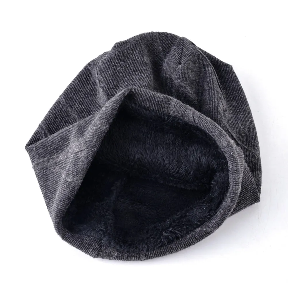 Men's Fashion Beanie Hat - Blue,Red,Black
