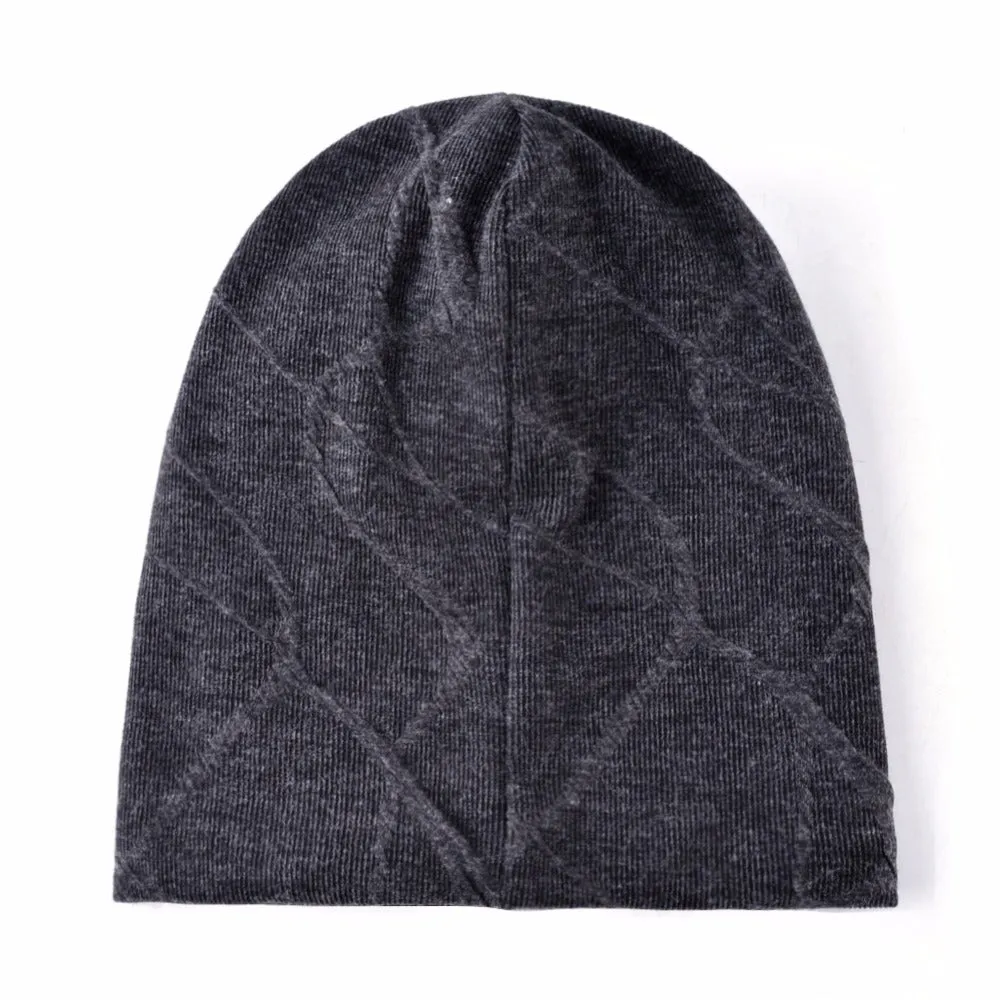 Men's Fashion Beanie Hat - Blue,Red,Black