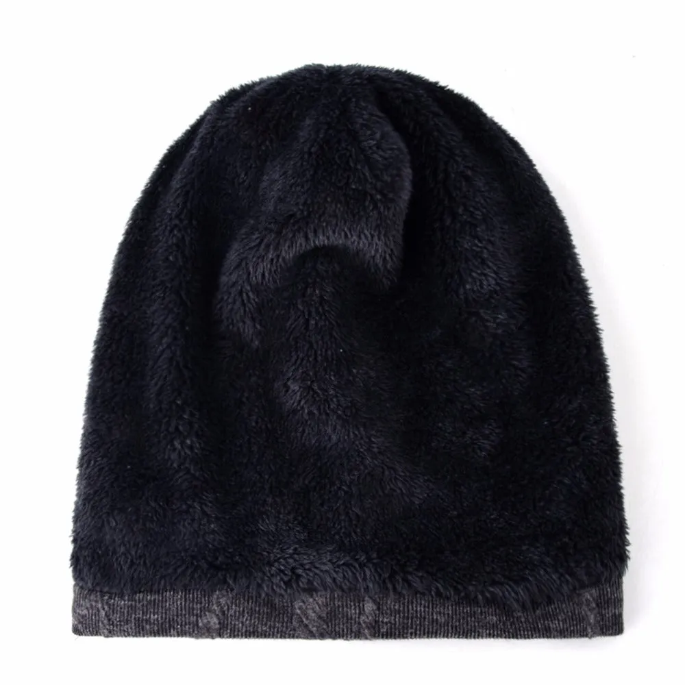 Men's Fashion Beanie Hat - Blue,Red,Black