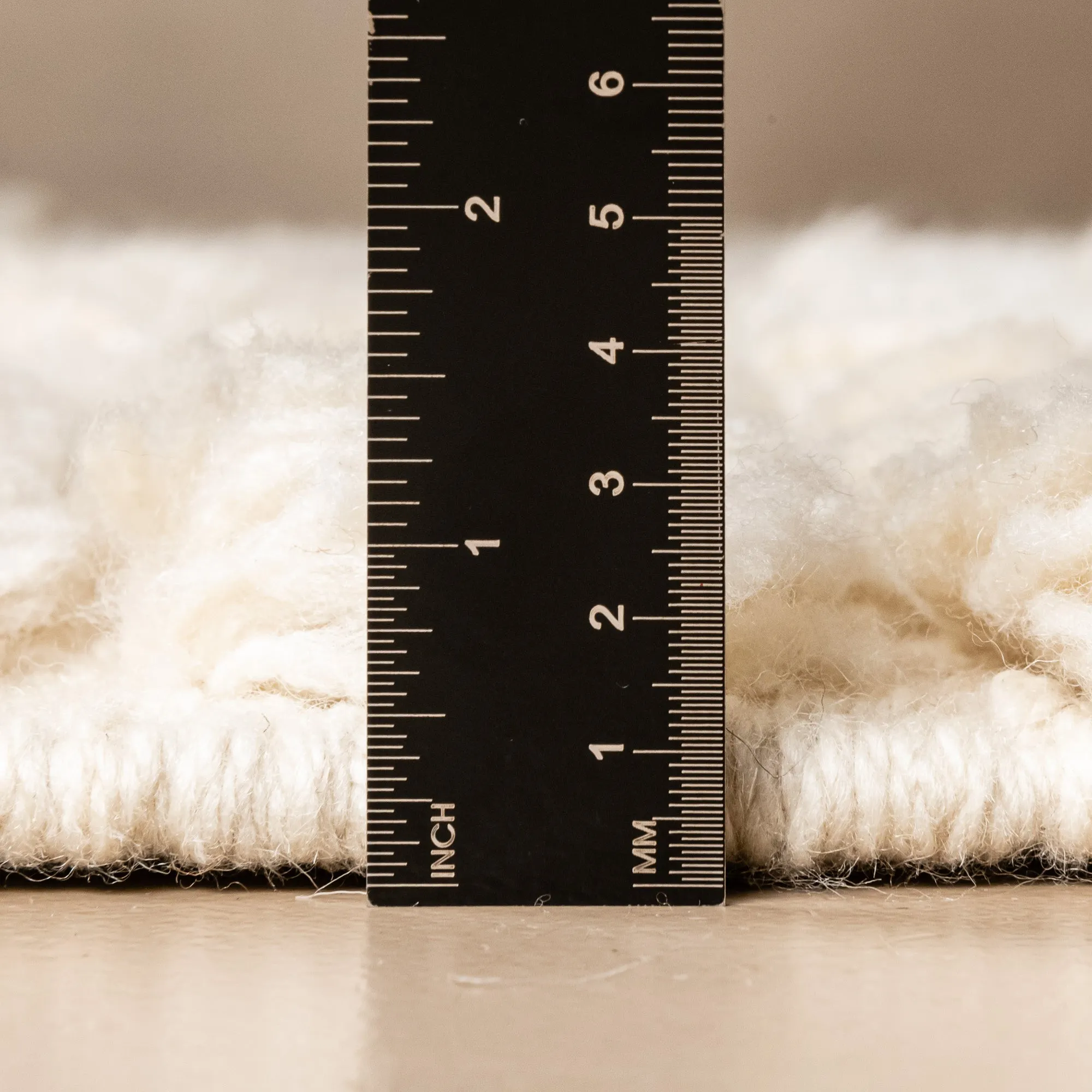 Mist Lines - Luxury Shag Moroccan Rug