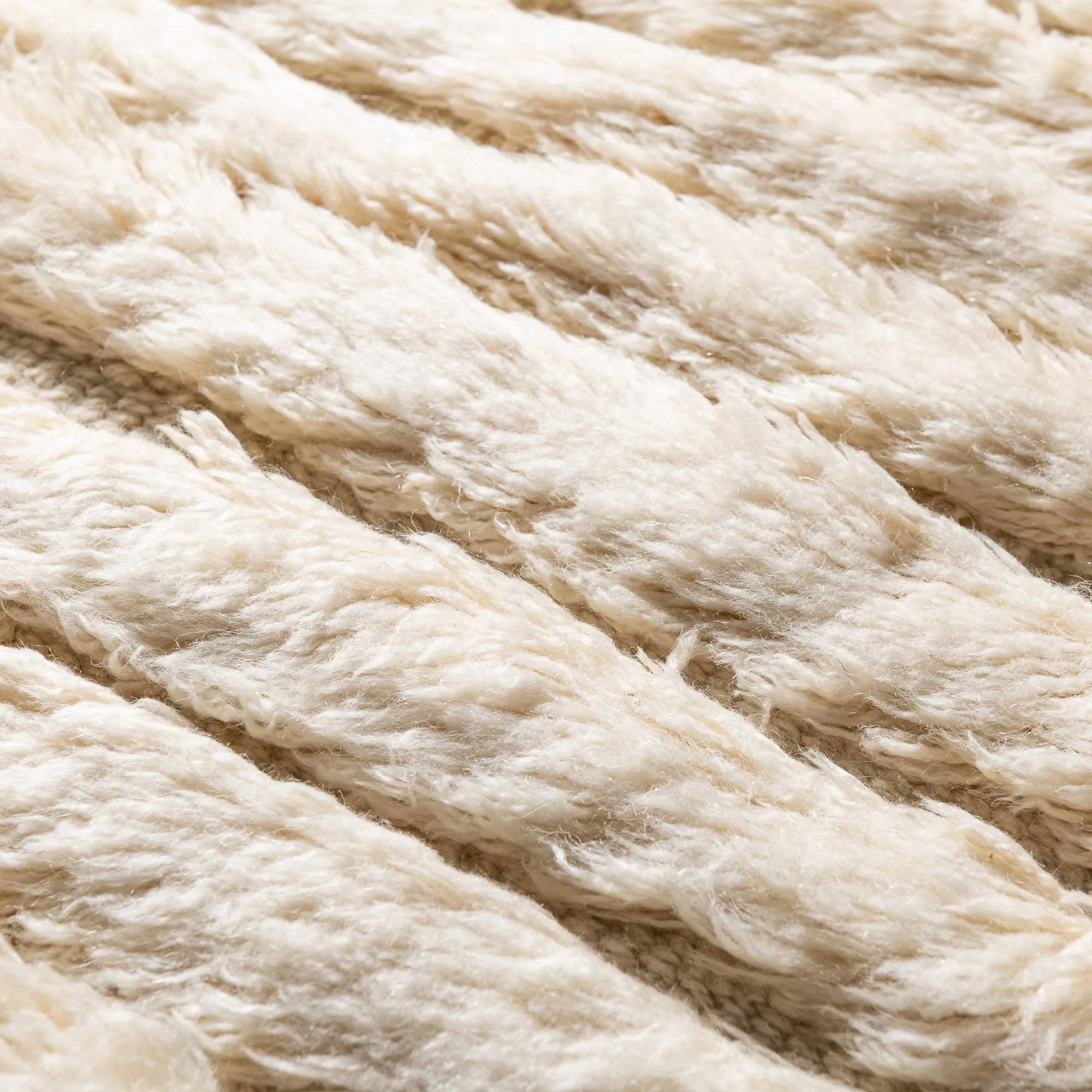 Mist Lines - Luxury Shag Moroccan Rug
