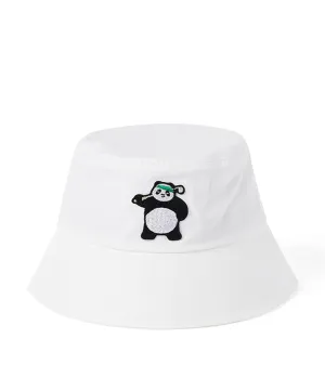 Monster G Golf & Daily Monster Magazine X Tsingtao Character Tao Collaboration Bucket Hat White