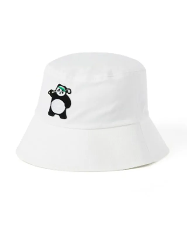 Monster G Golf & Daily Monster Magazine X Tsingtao Character Tao Collaboration Bucket Hat White