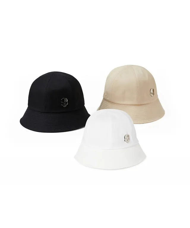 Monster G Woman Skull Bucket Hat White