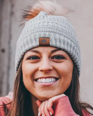 MTVD Sherpa Lined Beanie- FogMoon