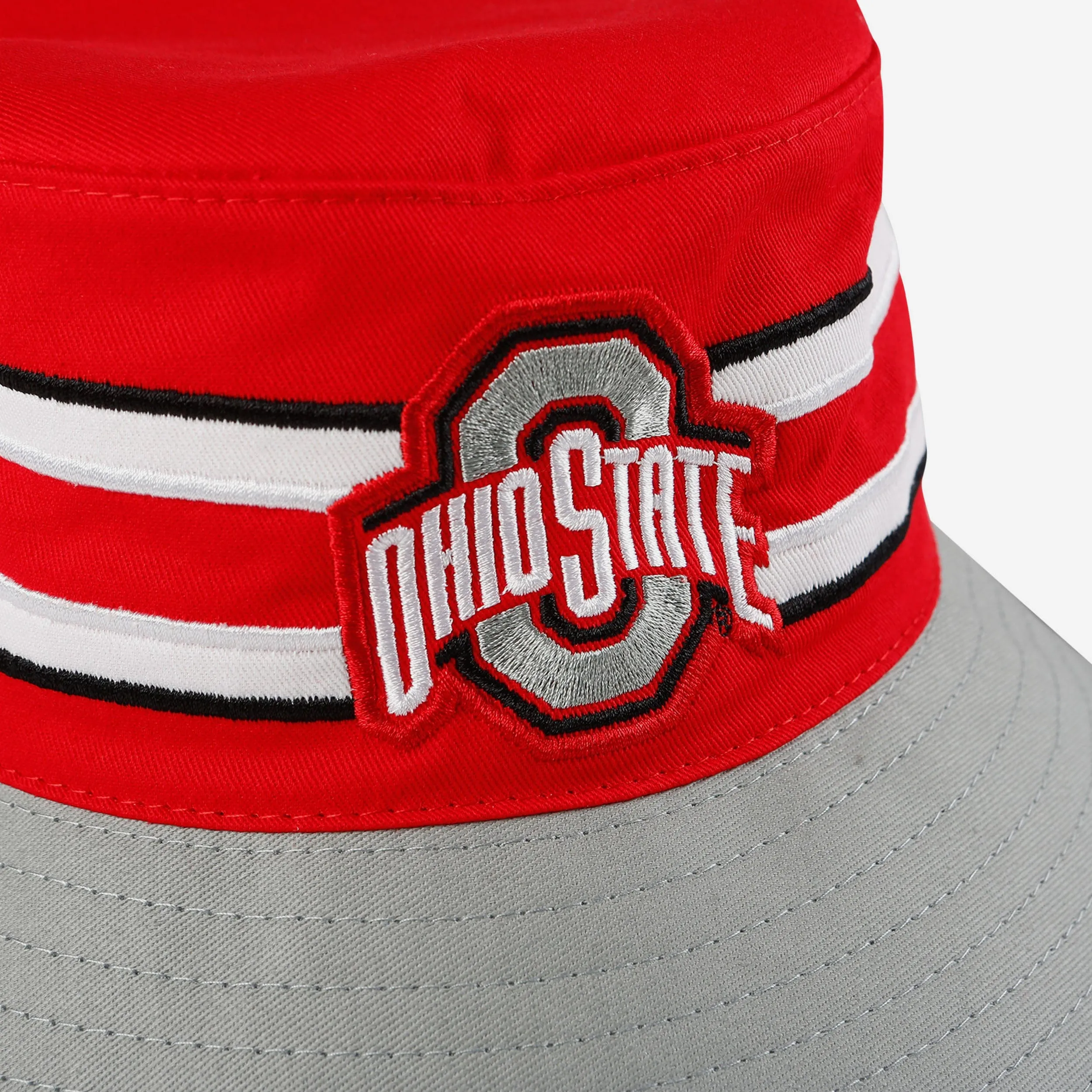 Ohio State Buckeyes Team Stripe Bucket Hat