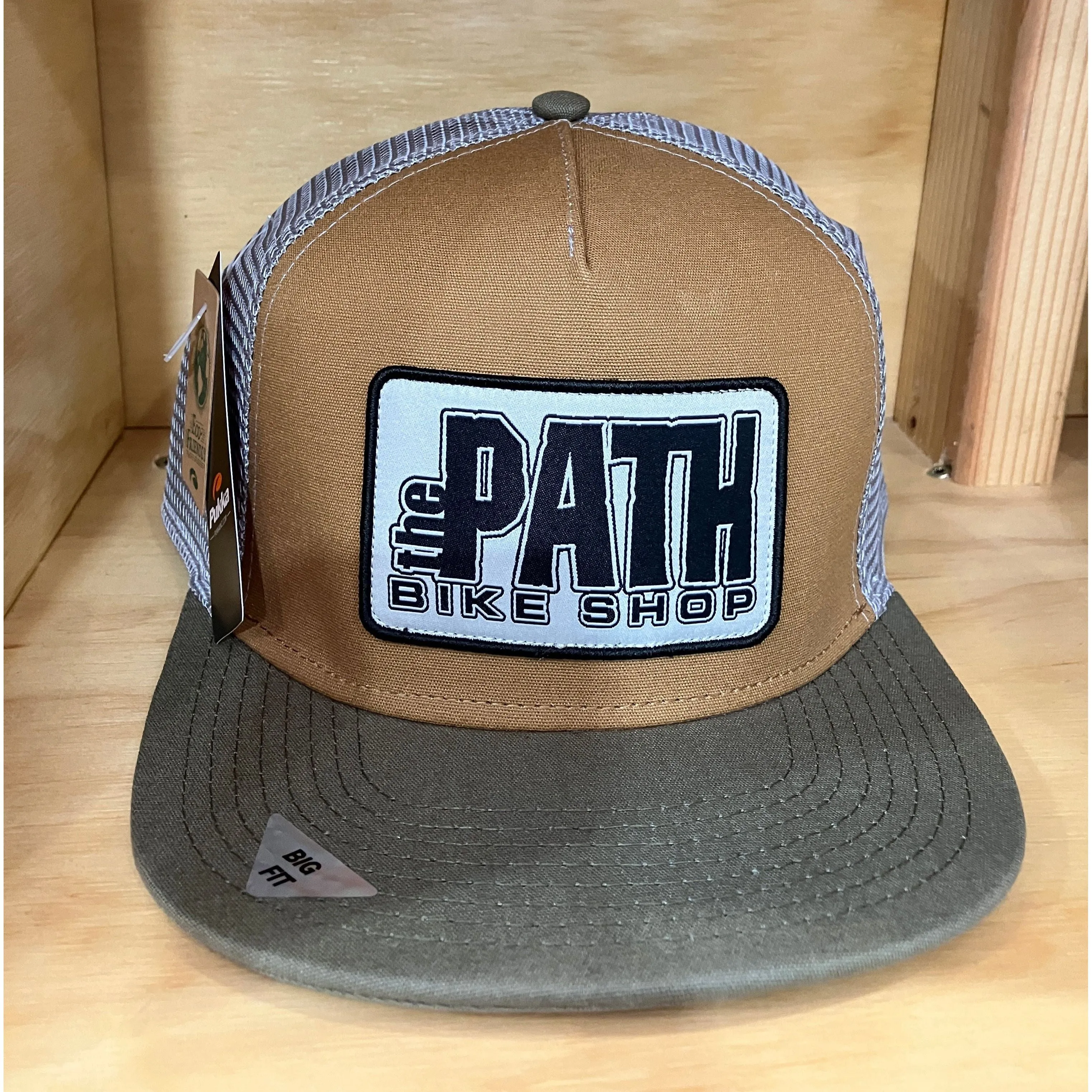Path Logo High-Crown Hat — Big Fit