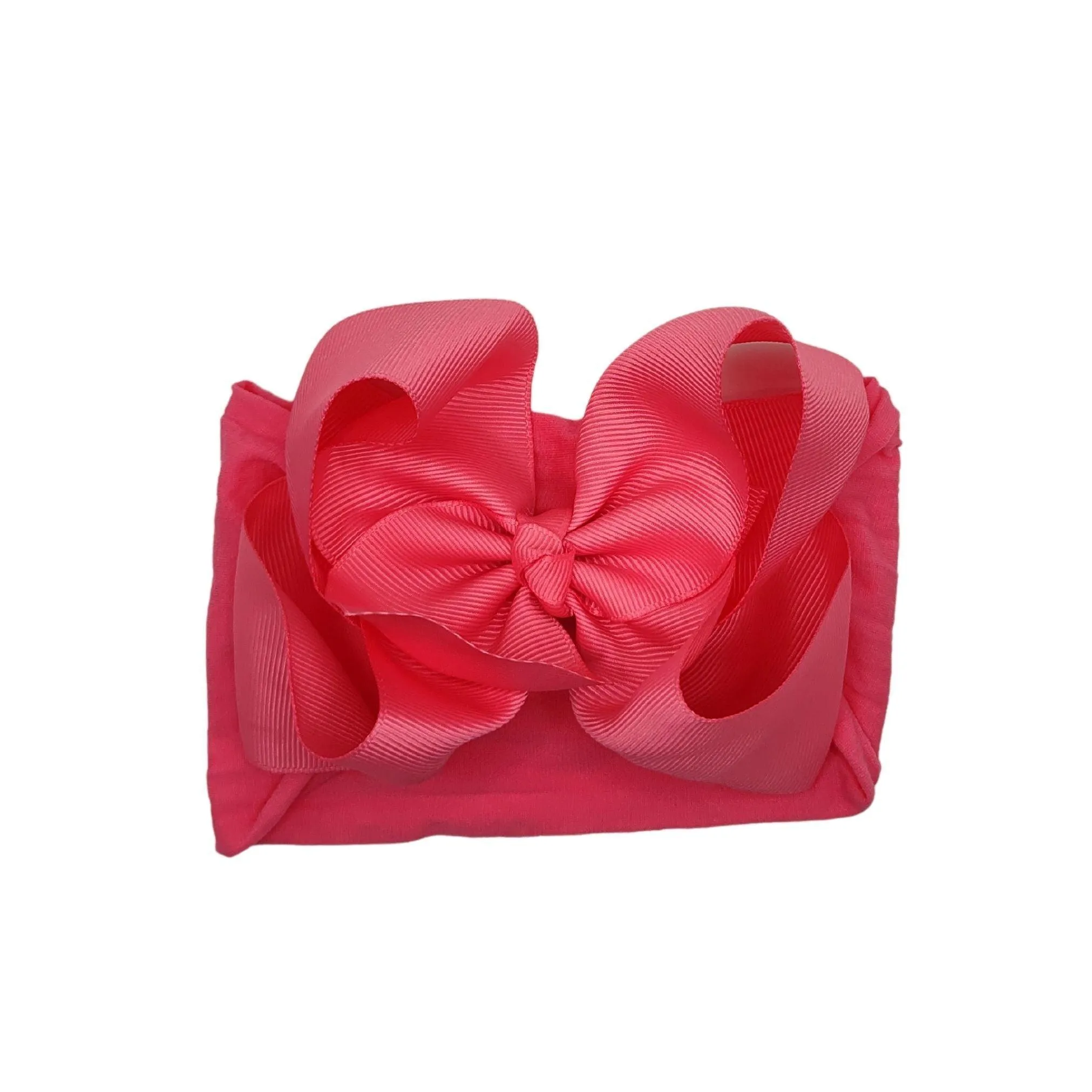 Pink Turban Bow Headband