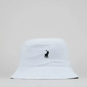 Polo Sydney Twill Bucket Hat White