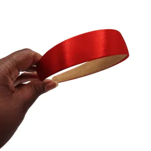 Red | Satin Headband