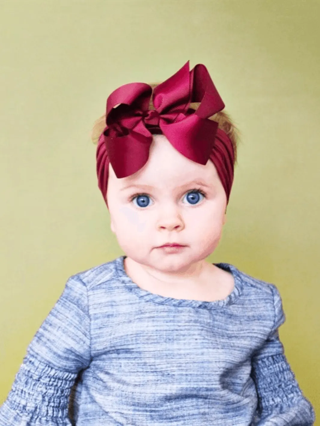 Red Turban Bow Headband