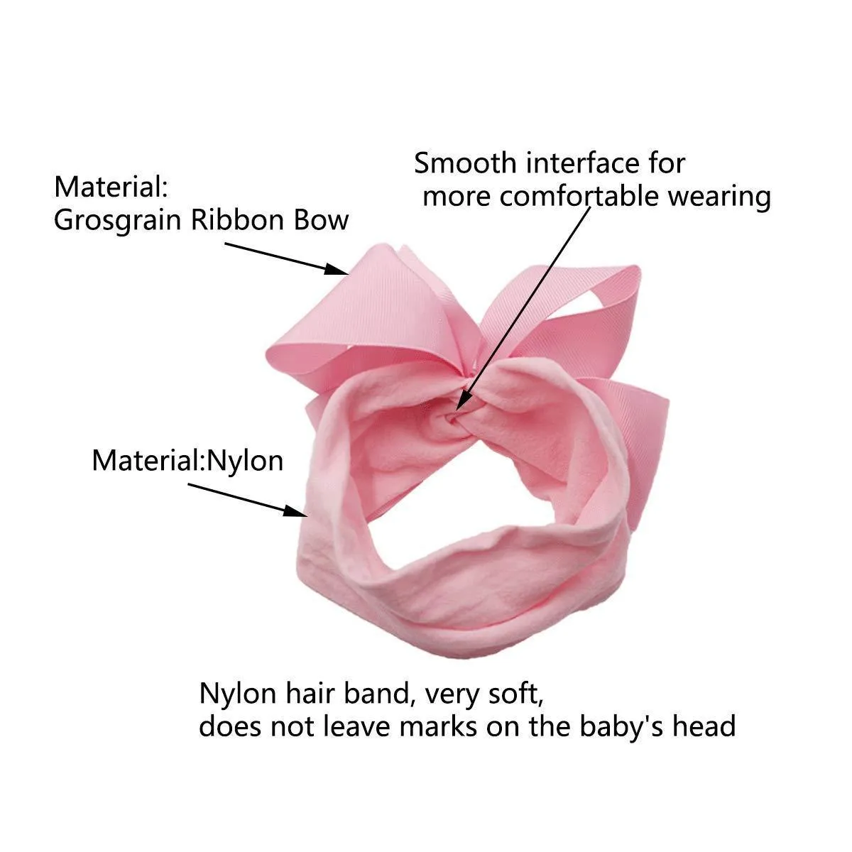 Red Turban Bow Headband