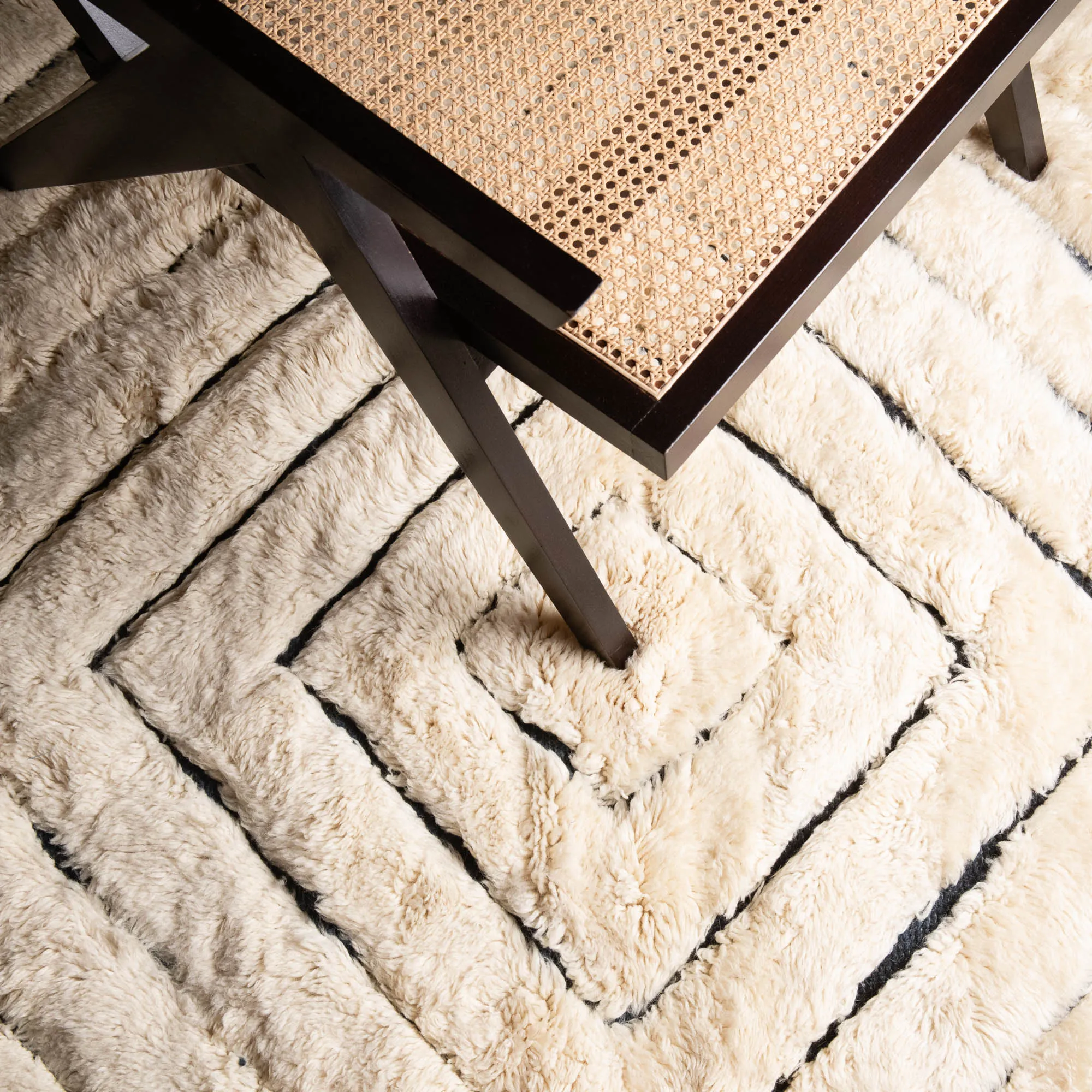 Ripples - Luxury Shag Moroccan Rug