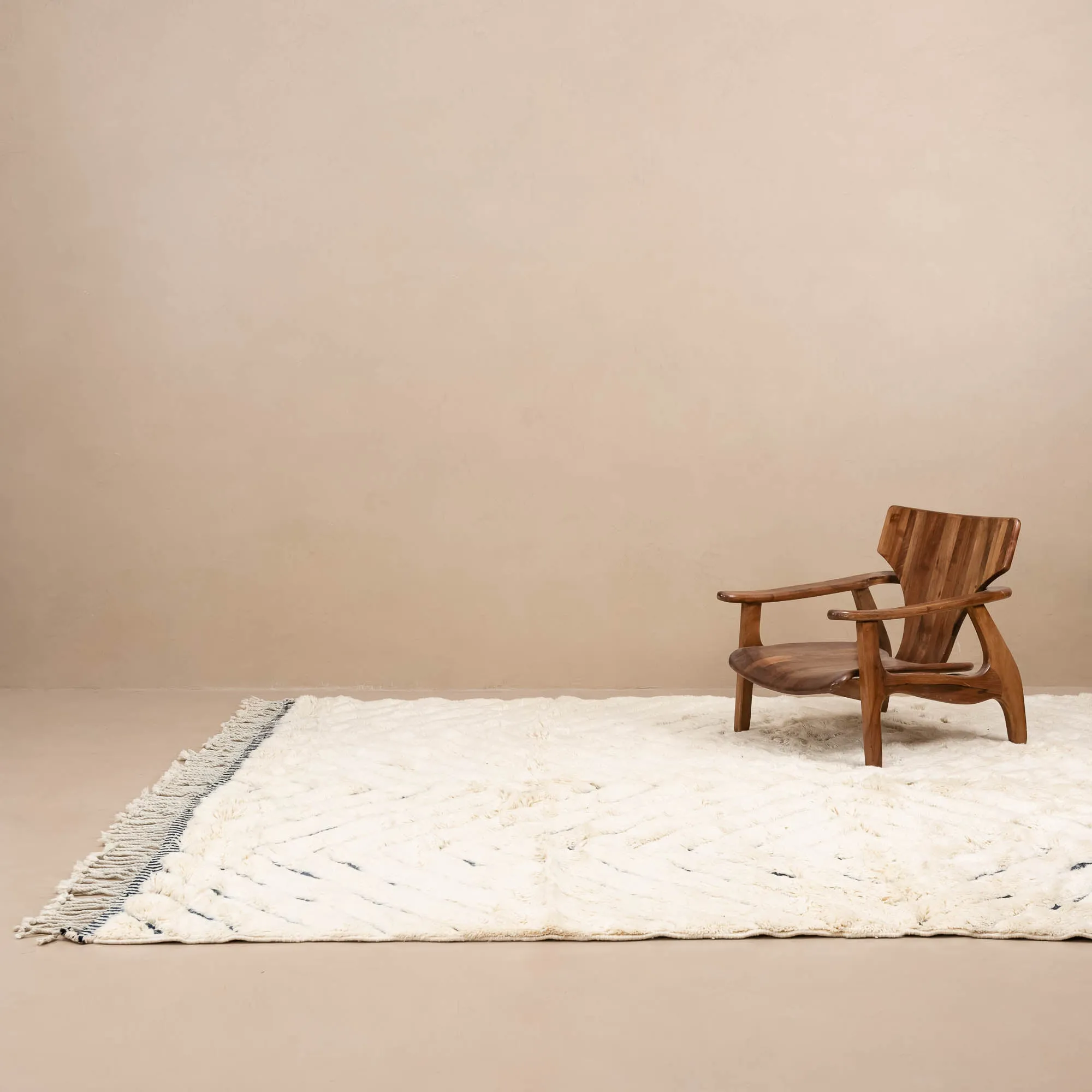 Ripples - Luxury Shag Moroccan Rug