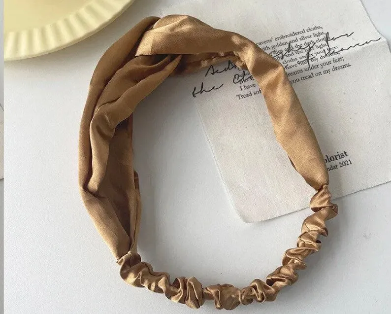 Satin Headbands | Silk Headbands | Satin Head Wrap | Satin Turban Style | Fashion headbands | Women’s headbands | hair styling accessories