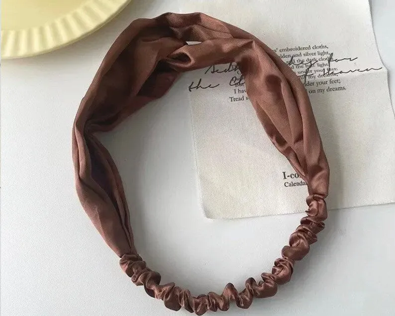 Satin Headbands | Silk Headbands | Satin Head Wrap | Satin Turban Style | Fashion headbands | Women’s headbands | hair styling accessories