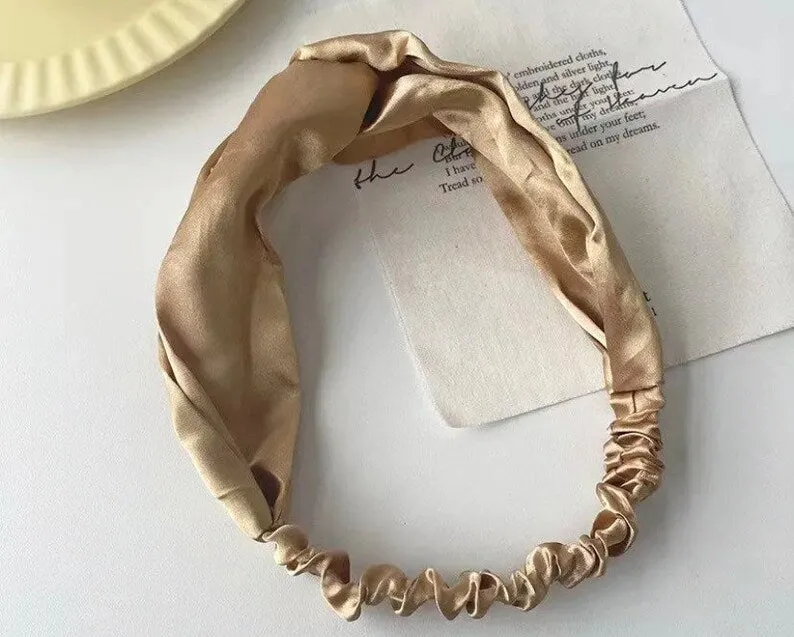Satin Headbands | Silk Headbands | Satin Head Wrap | Satin Turban Style | Fashion headbands | Women’s headbands | hair styling accessories