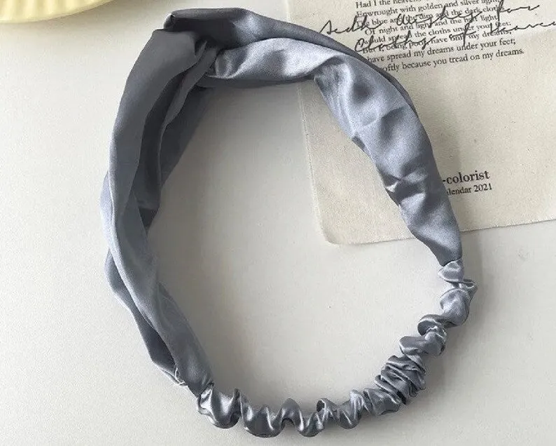 Satin Headbands | Silk Headbands | Satin Head Wrap | Satin Turban Style | Fashion headbands | Women’s headbands | hair styling accessories