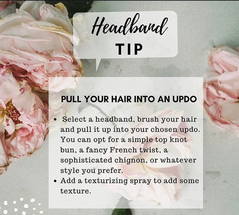 Satin Headbands | Silk Headbands | Satin Head Wrap | Satin Turban Style | Fashion headbands | Women’s headbands | hair styling accessories