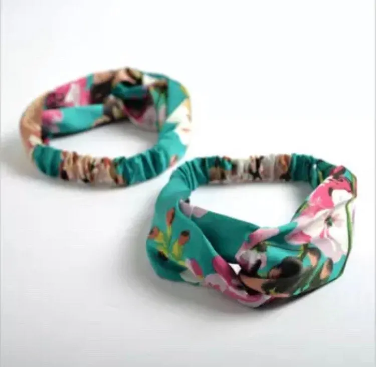 Satin Headbands | Silk Headbands | Satin ties | Satin Head Wrap | Satin Turban Style
