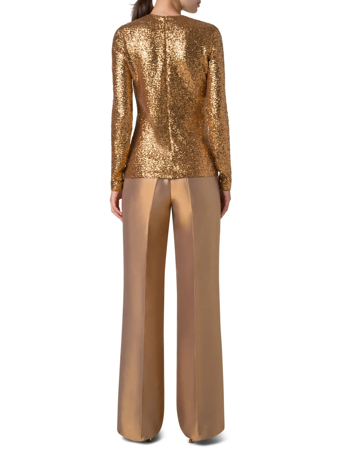 Sequins on Jersey Top