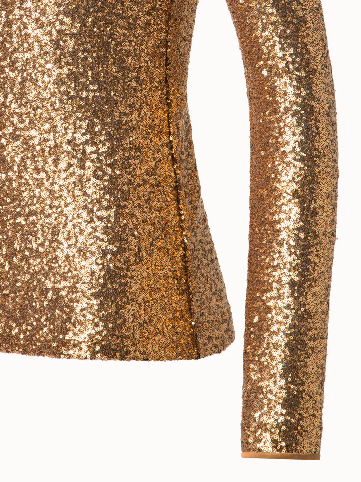 Sequins on Jersey Top