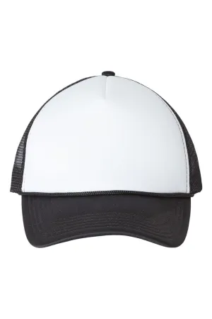 Softball Checkered Mama Foam Mesh Back Trucker Cap