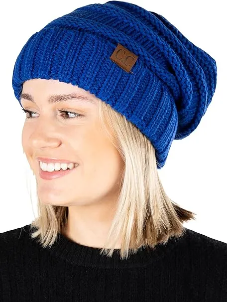 Solids Oversized Slouchy Beanie by Funky Junque