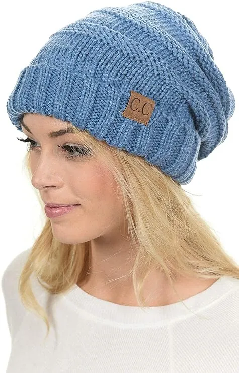 Solids Oversized Slouchy Beanie by Funky Junque