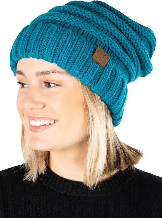 Solids Oversized Slouchy Beanie by Funky Junque