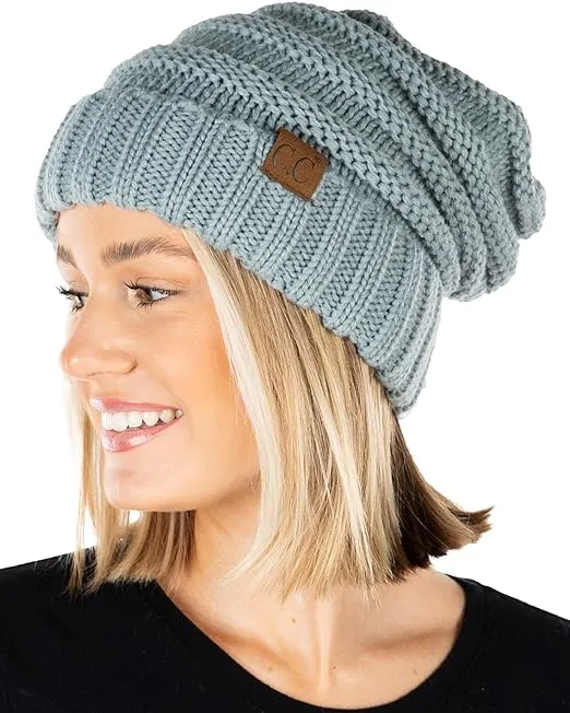 Solids Oversized Slouchy Beanie by Funky Junque