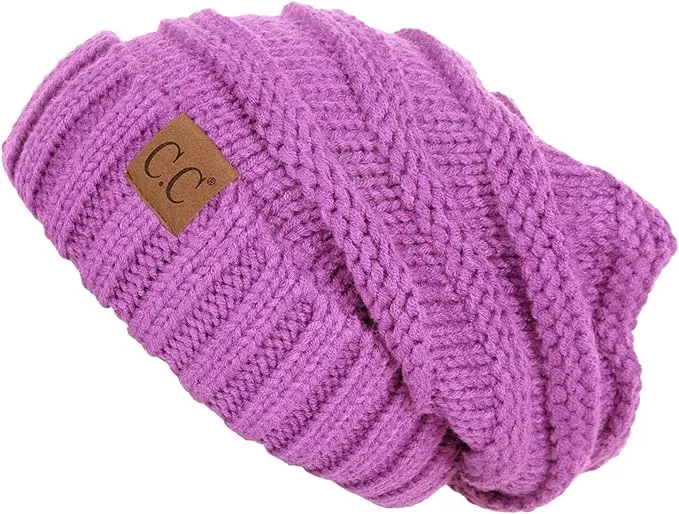 Solids Oversized Slouchy Beanie by Funky Junque