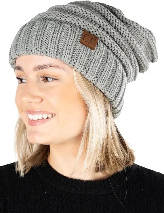 Solids Oversized Slouchy Beanie by Funky Junque