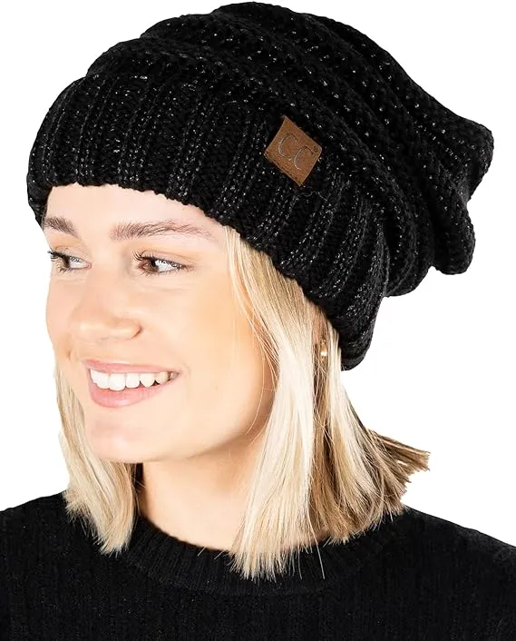 Solids Oversized Slouchy Beanie by Funky Junque